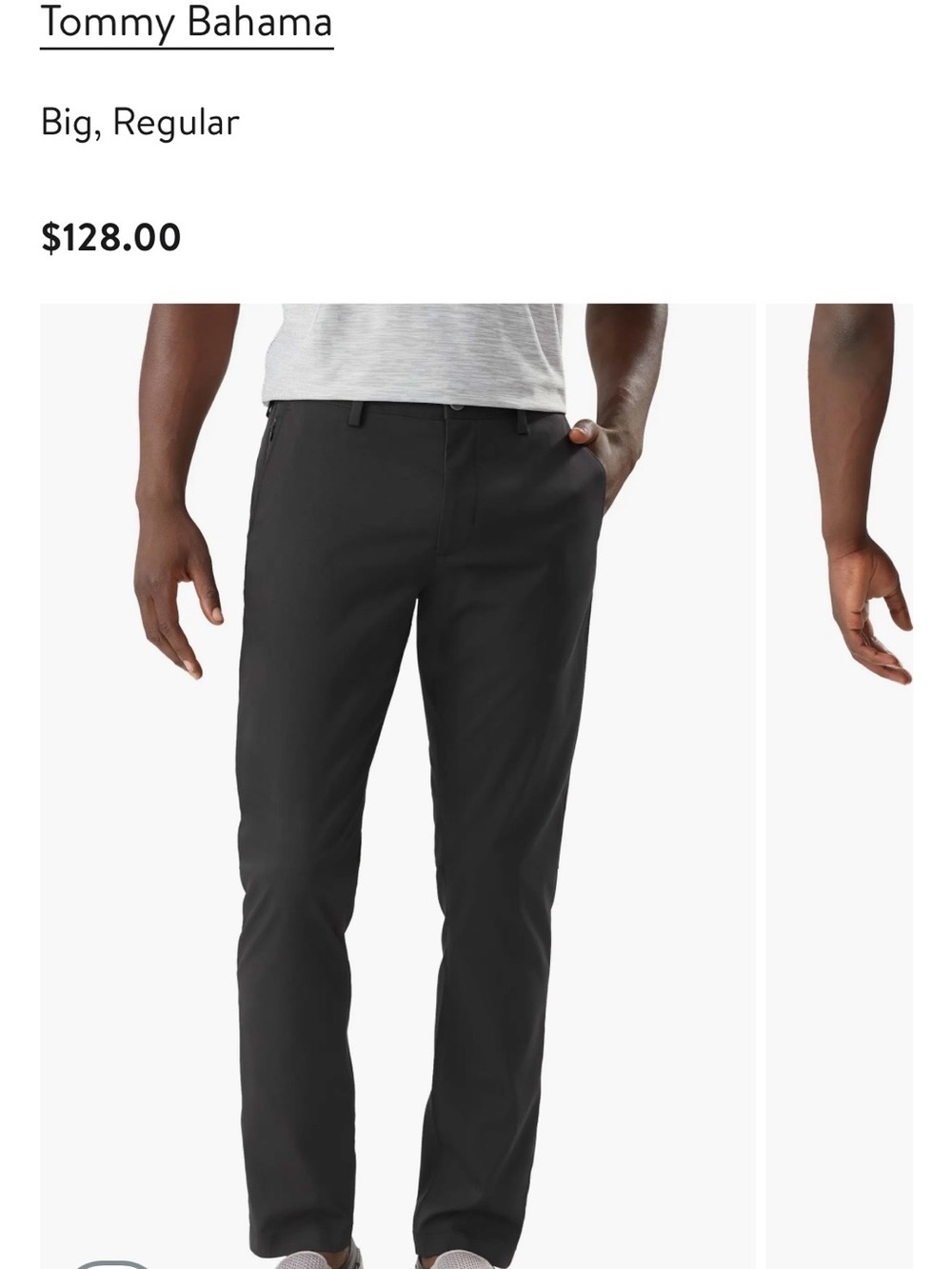 Tommy Bahama IslandZone Performance 5-Pocket Pants Black 32x30